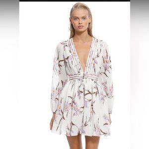 Zimmermann Corsage Plisse Dress